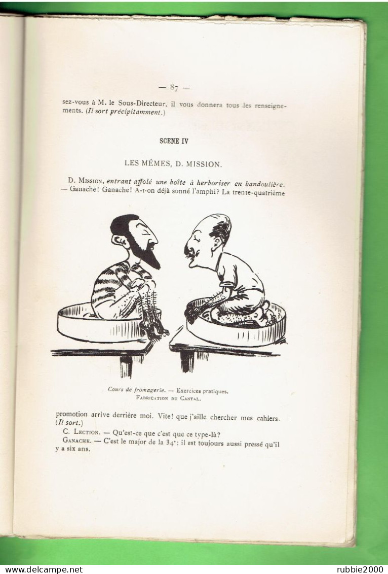 AGRO REVUE 1911 INA INSTITUT NATIONAL AGRONOMIQUE ANNA ET ROBY REVUE DE LA 34° PROMOTION THEATRE DES FOLIES MARIGNY - Programas