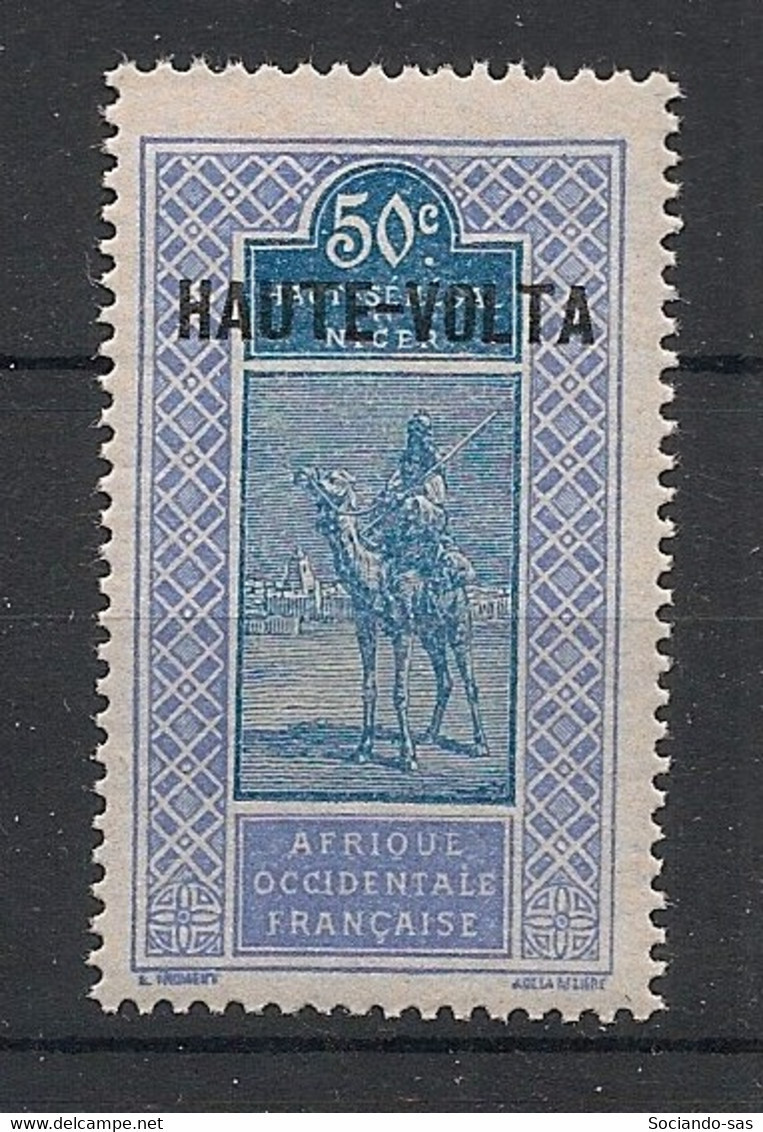 HAUTE-VOLTA - 1922 - N°YT. 30 - Targui 50c - Neuf Luxe ** / MNH / Postfrisch - Ongebruikt