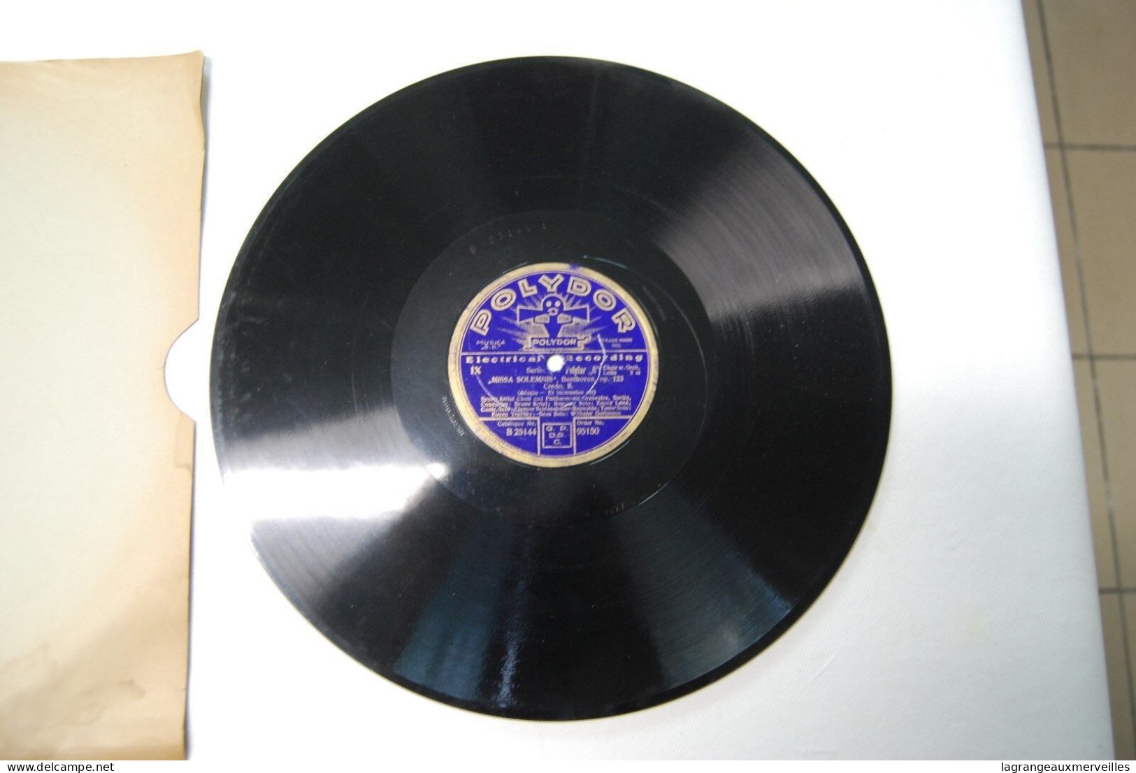 Di2 - Disque - Gramophone - Polydor - Solemnis - 78 Rpm - Schellackplatten