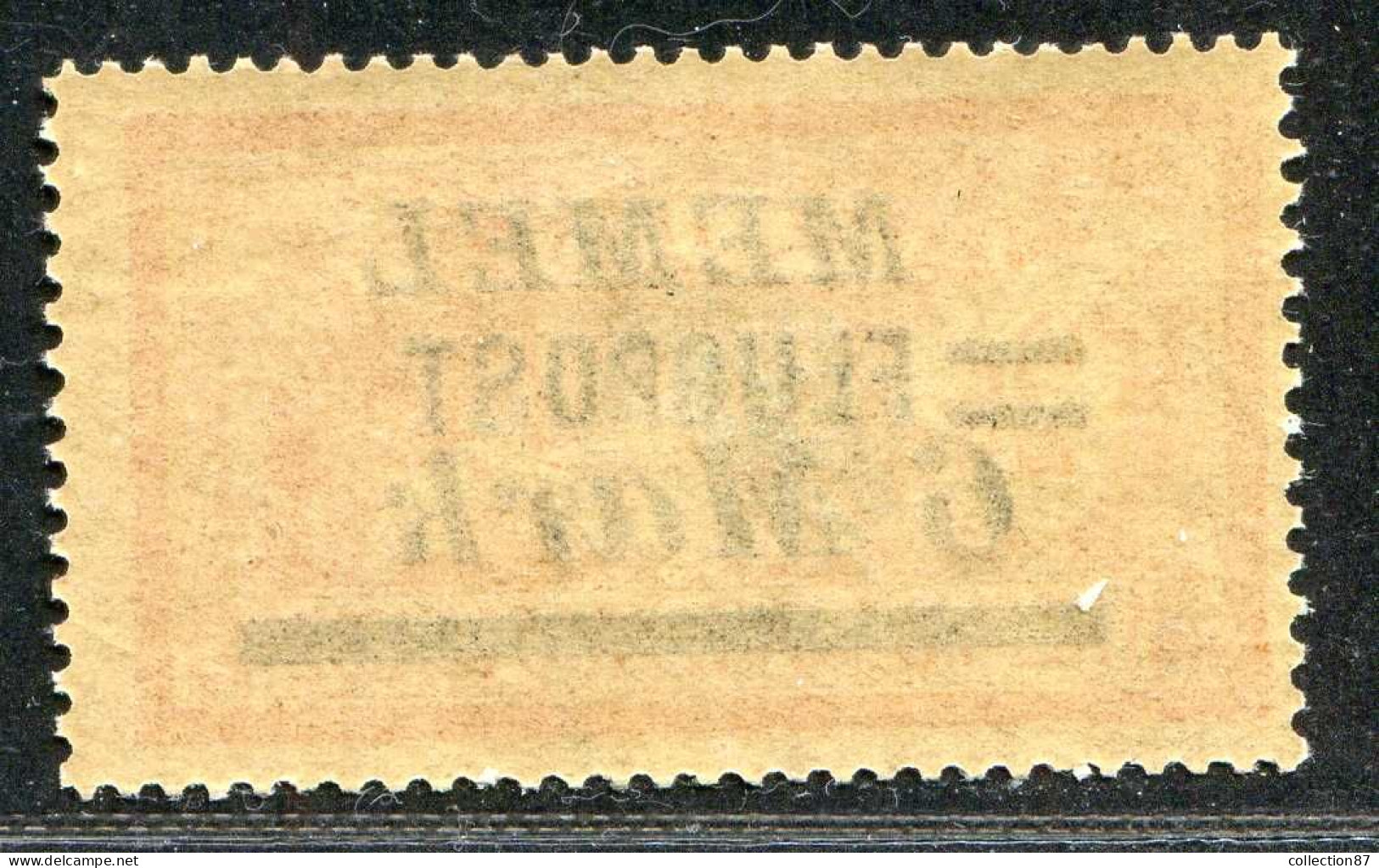 REF 090 > MEMEL < Yv PA N° 28 Ø < Oblitéré Dos Visible - Used Ø Air Mail - Oblitérés