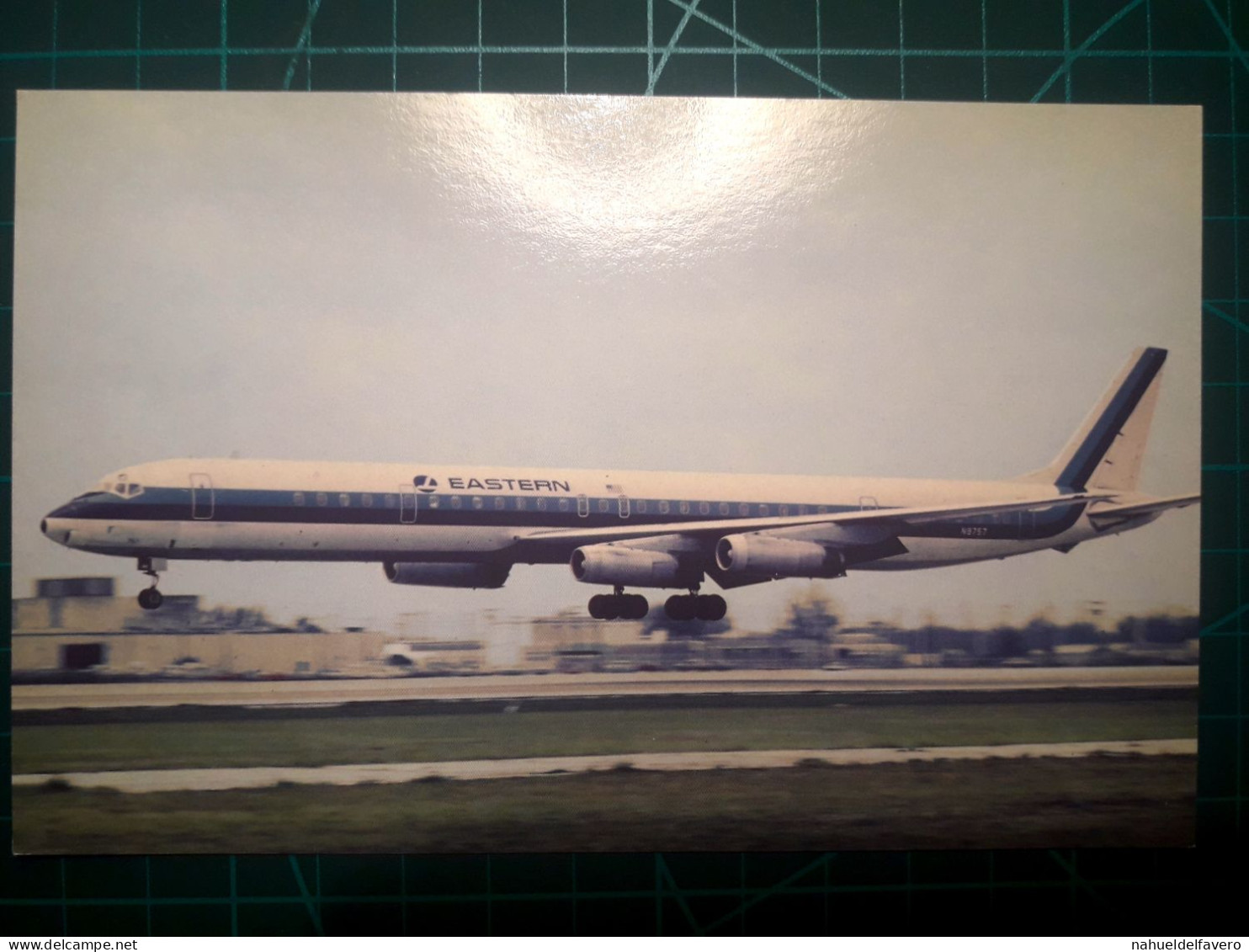 CARTE POSTALE, AVIONS, Eastern Airlines Douglas DC-8 - 1946-....: Era Moderna