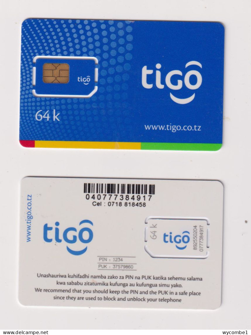 TANZANIA - Tigo Unused Chip SIM Phonecard - Tanzanie