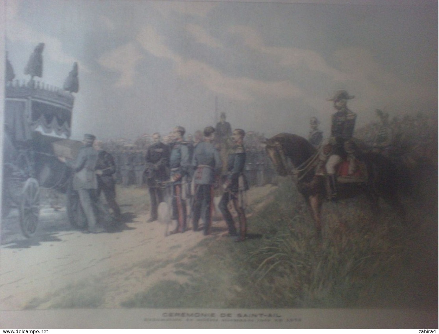 Petit Journal 137 Catastrophe Du Victoria Mort De 400 Marins Cérémonie Saint-Ail Exumation Soldats Allemands Tués 1870 - Magazines - Before 1900