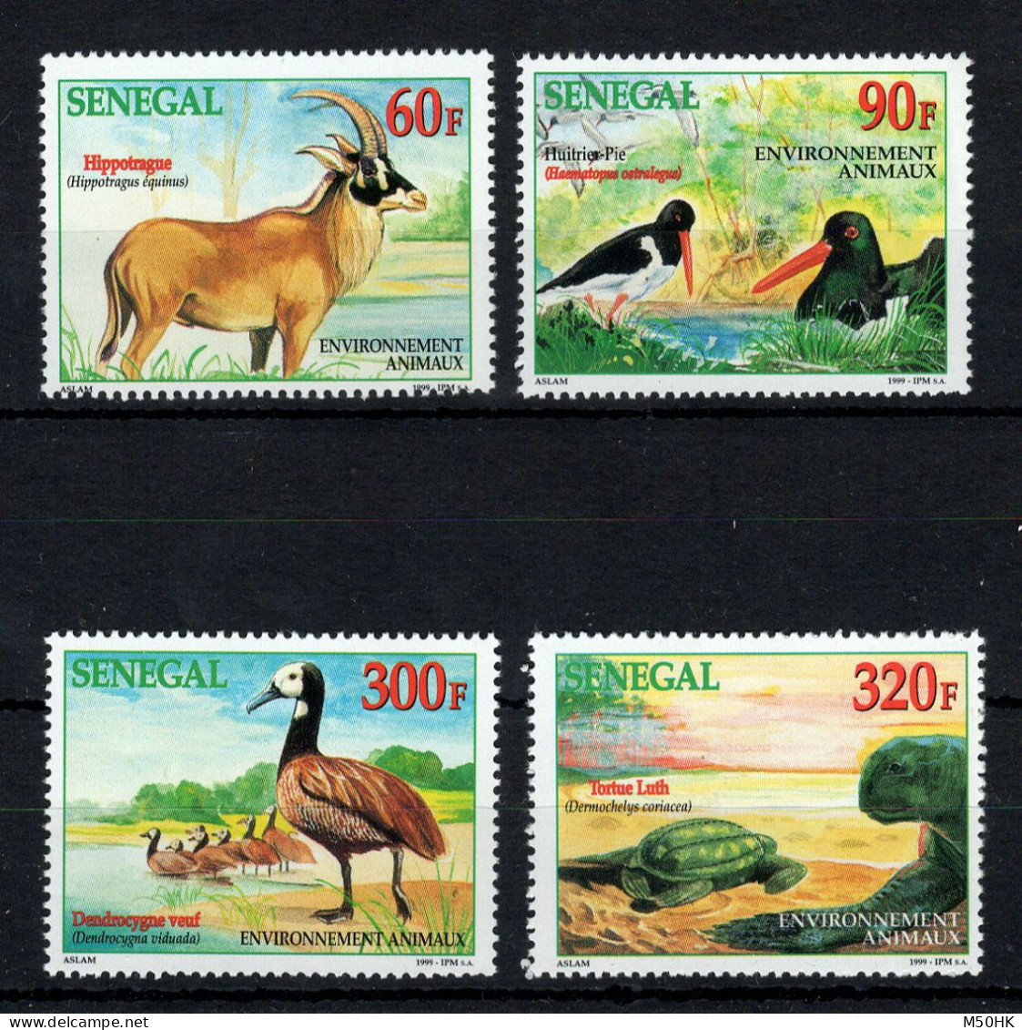 Sénégal - YV 1512 à 1515 N** MNH Luxe Complète , Environnement , Animaux - Senegal (1960-...)