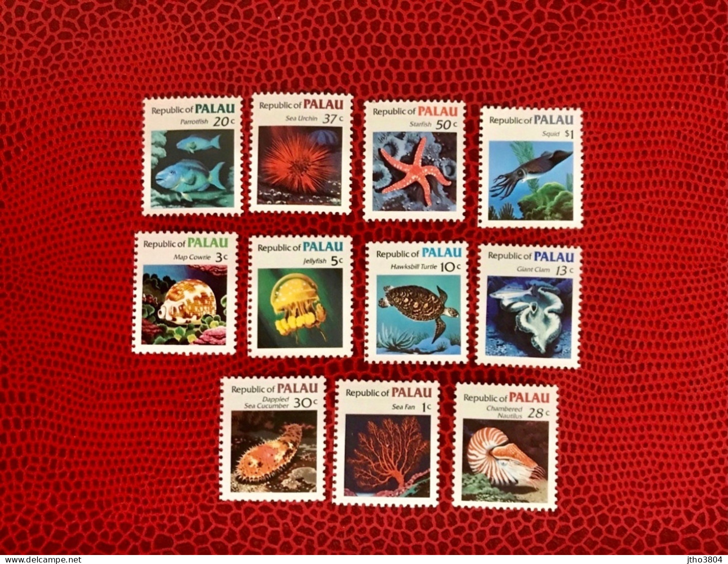 PALAOS 1983 11v Neuf MNH ** YT Marine Life Pez Fish Peixe Fisch Pesce Poisson PALAU - Fische