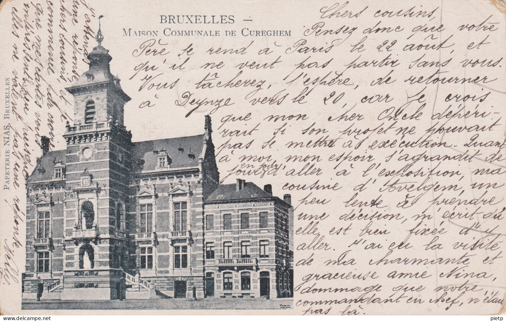 Anderlecht - Maison Communale De Cureghem - Anderlecht