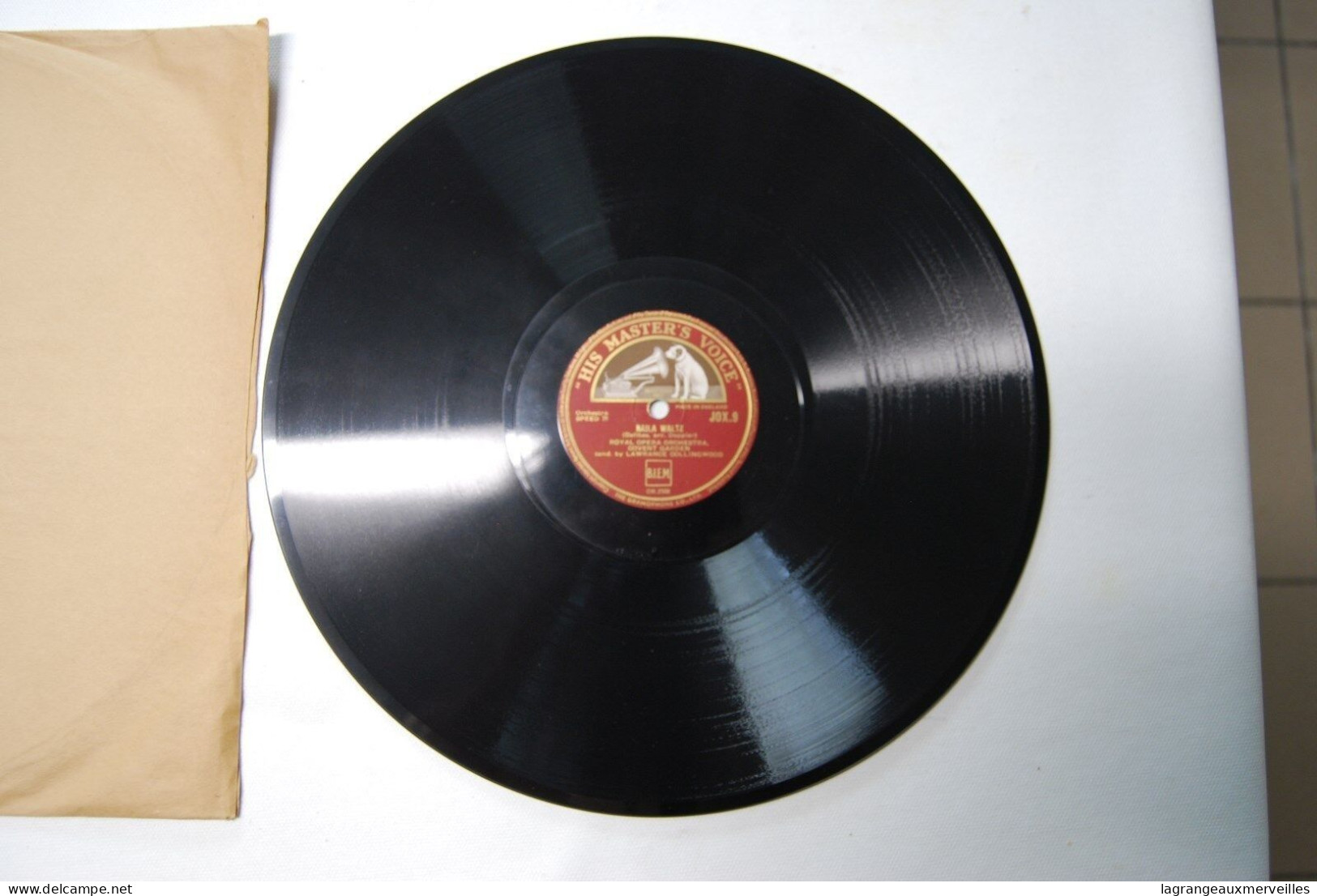 Di2 - Disque His Masters Voice - Symphony - 78 Rpm - Gramophone Records