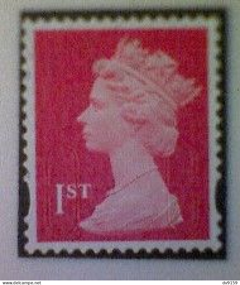 Great Britain, Scott #MH440, 2021, Used, Machin, 1st, Dark Red - Machin-Ausgaben