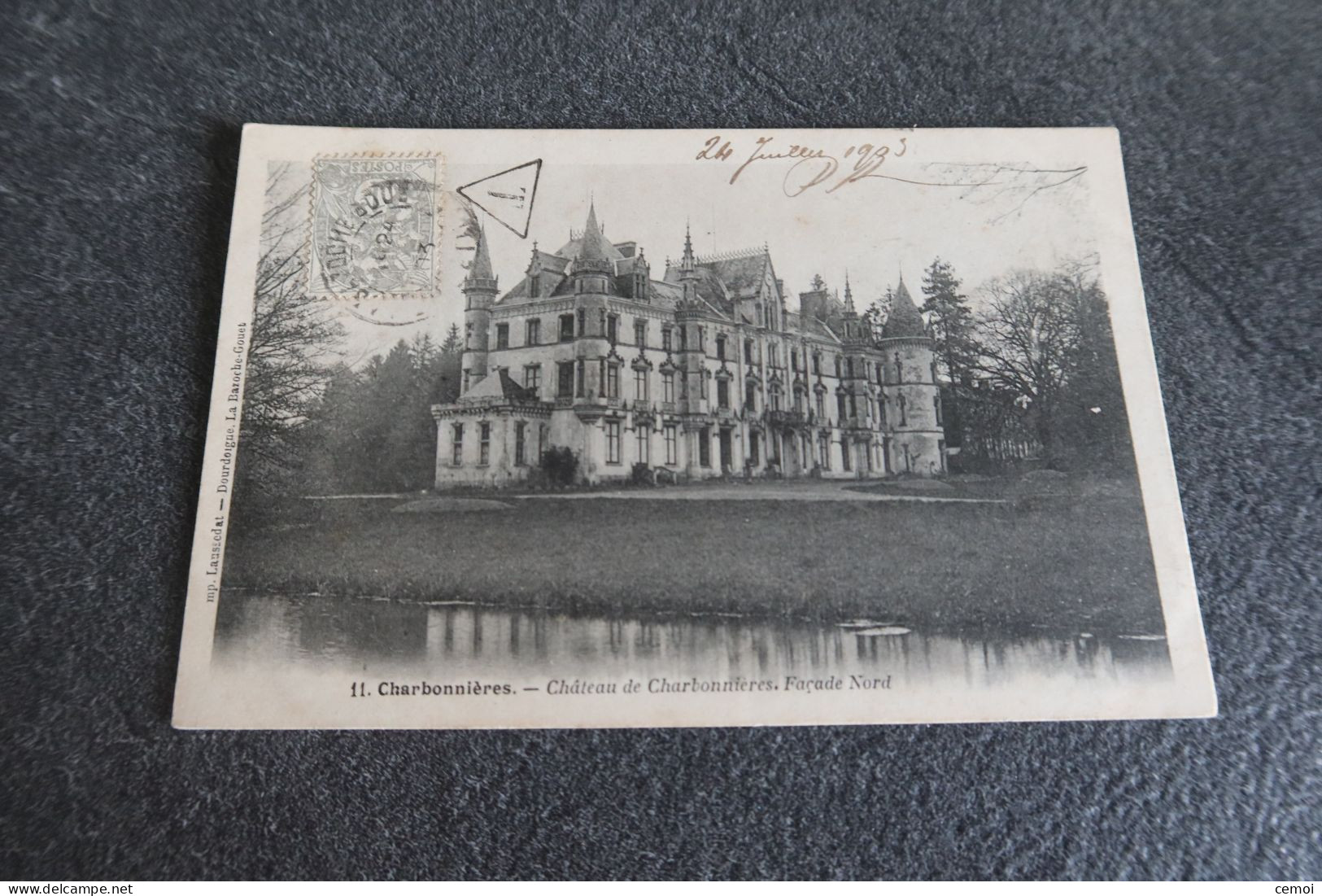 CPA - Charbonnières Les Bains (69) - Château Façade Nord - 1903 - Charbonniere Les Bains