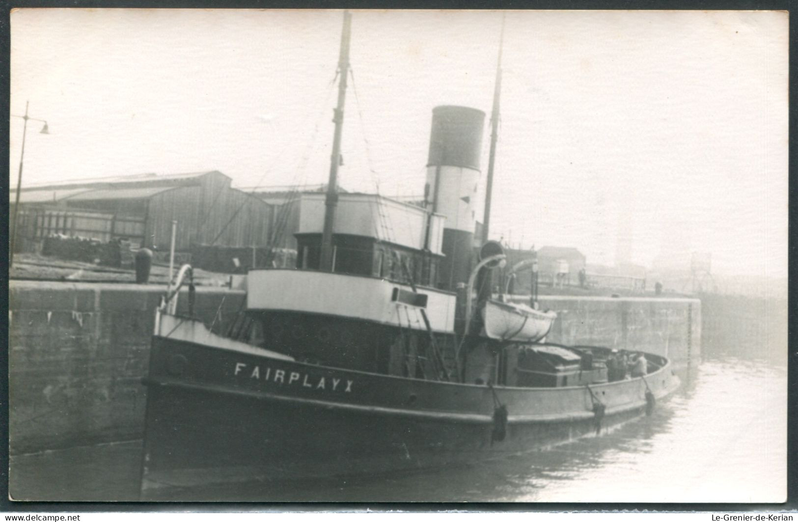 Germany - Steam Tug  "FairPlay X" - Nautical Photo Agence - See 2 Scans - Remorqueurs