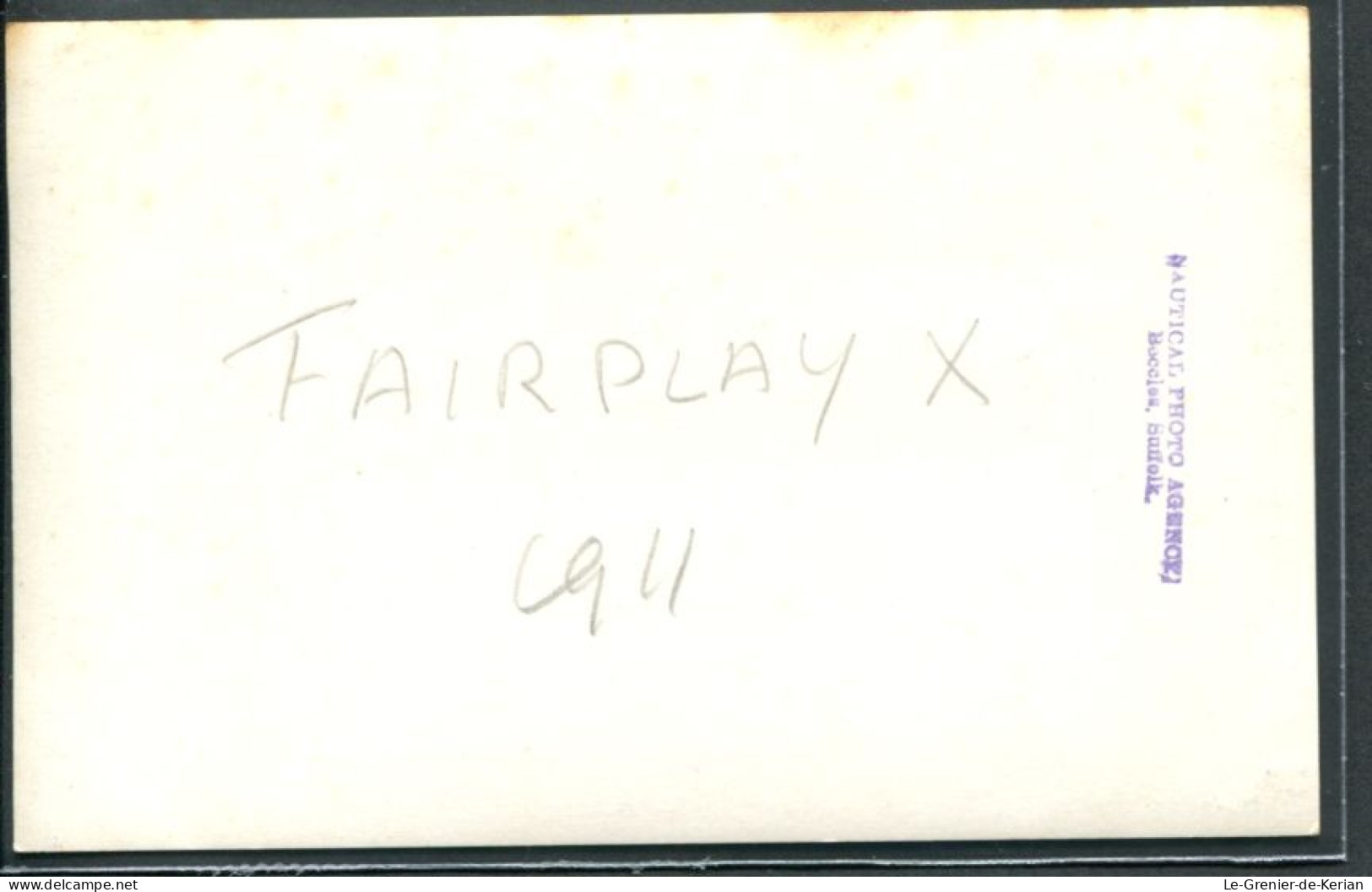 Germany - Steam Tug  "FairPlay X" - Nautical Photo Agence - See 2 Scans - Remorqueurs