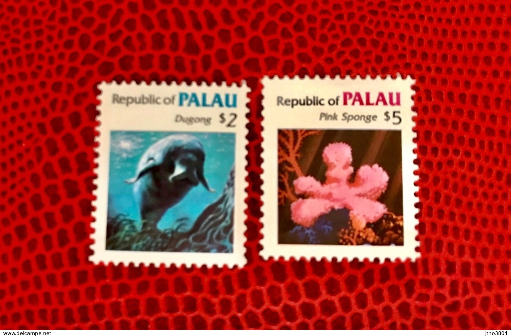 PALAOS 1984 2v Neuf MNH ** YT 55 / 56 Marine Life Pez Fish Peixe Fisch Pesce Poisson PALAU - Fische