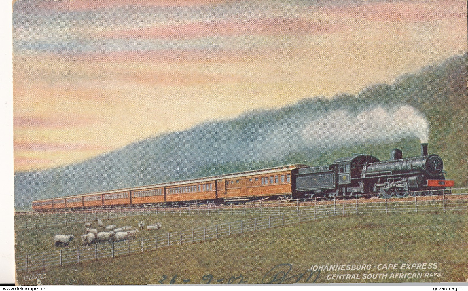 JOHANNESBURG  CAPE  EXPRESS  CENTRAL SOUTH AFRICAN Rlys          ZIE AFBEELDINGEN - Eisenbahnen