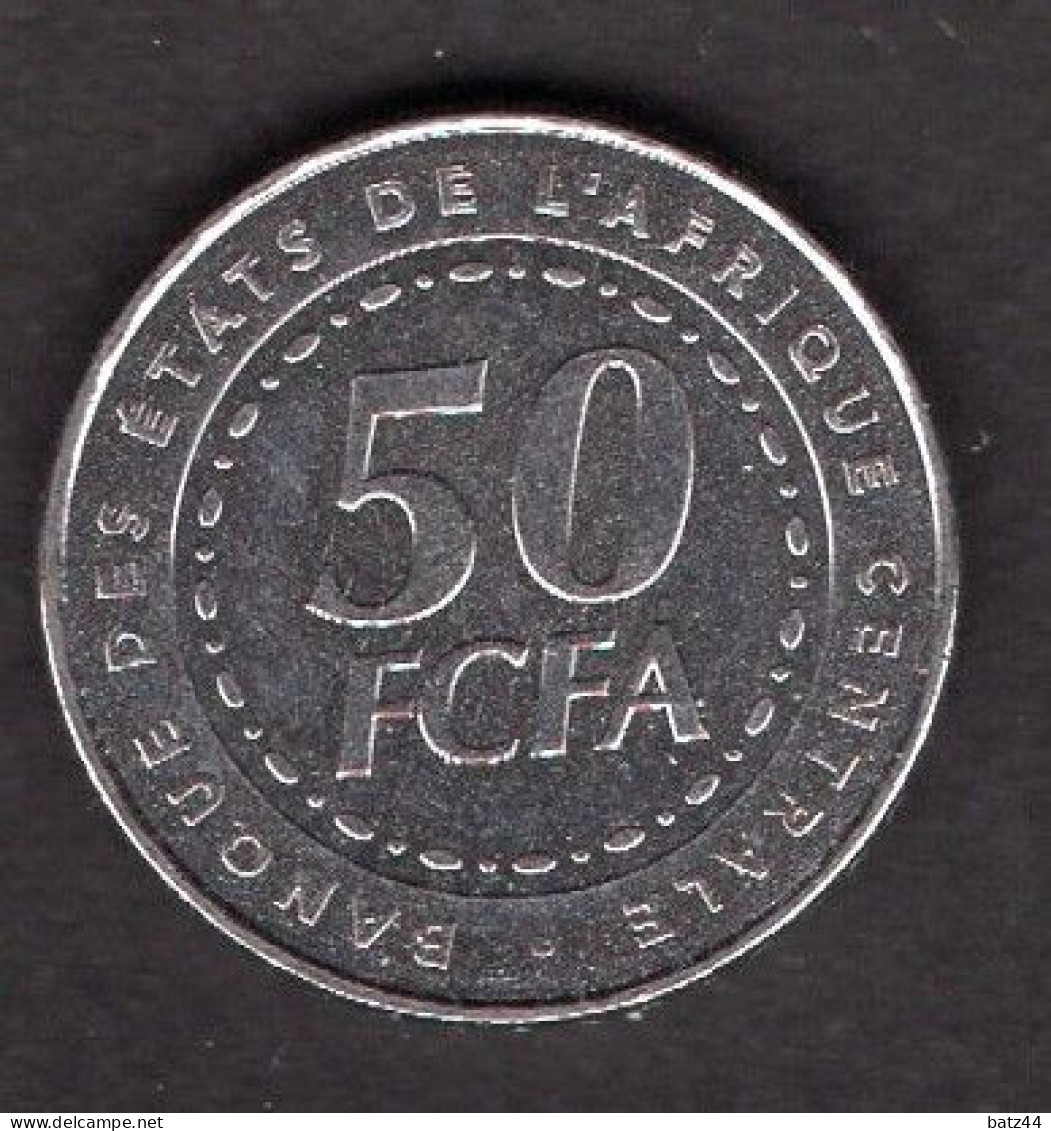 2 Pièce De Monnaie / Money 50 Et 25 Francs CFA XAF Banque Des Etats De L'Afrique Centrale 2006 - Autres – Afrique