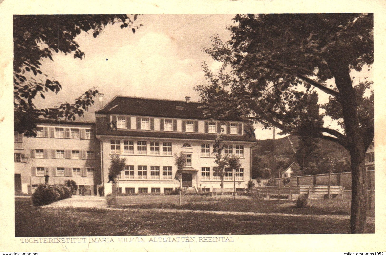 ALTSTÄTTEN, ST. GALLEN, ARCHITECTURE, SWITZERLAND, POSTCARD - Altstätten