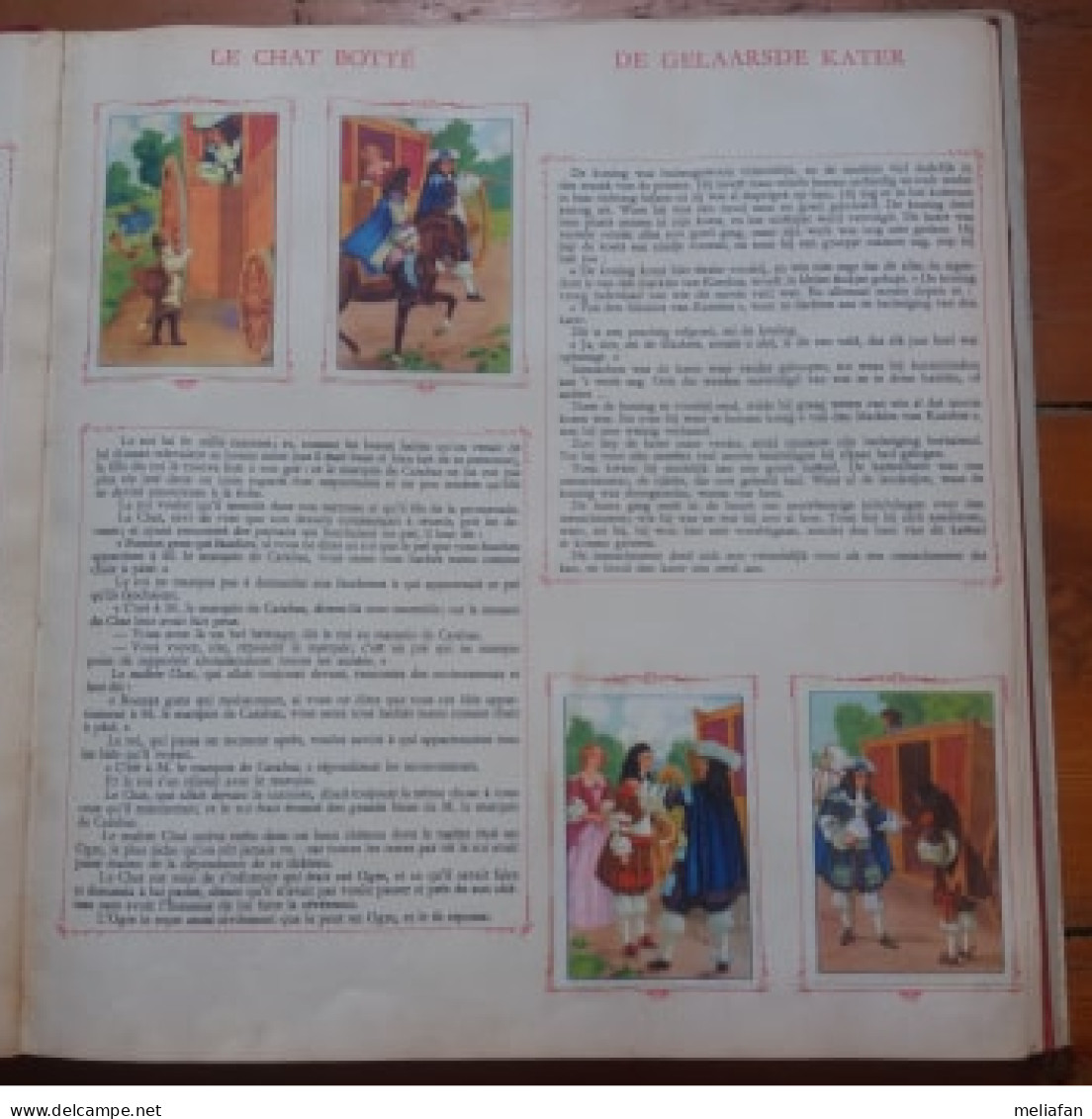 GF1400 - ALBUM CHROMOS CHOCOLAT VICTORIA - LES CONTES DE PERRAULT - COMPLET - Albums & Catalogues