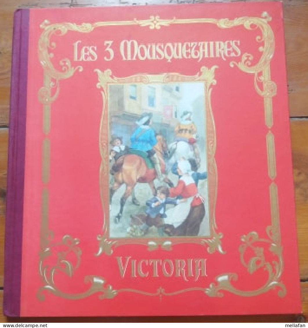 GF1402 - ALBUM CHROMOS CHOCOLAT VICTORIA - LES TROIS MOUSQUETAIRES - COMPLET - Album & Cataloghi