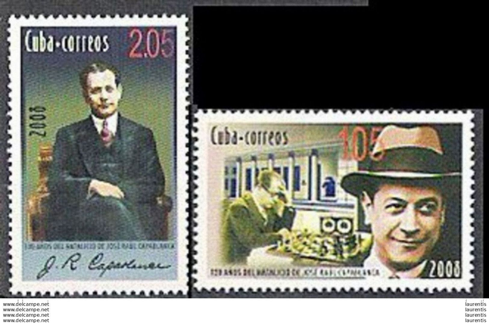 2583  Echecs - Chess - J R Capablanca - 2008 - MNH - Cb - 2,85 - Schach