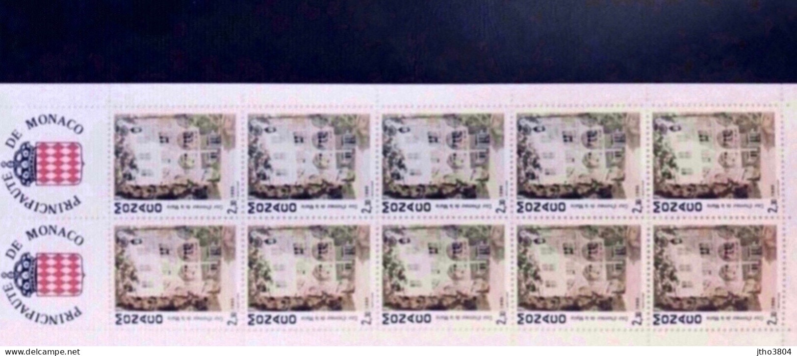 MONACO - Carnet 6 De 10 Timbres à 23 FRF - Cours D’honneur De La Mairie - YT 1709 - Unused Stamps