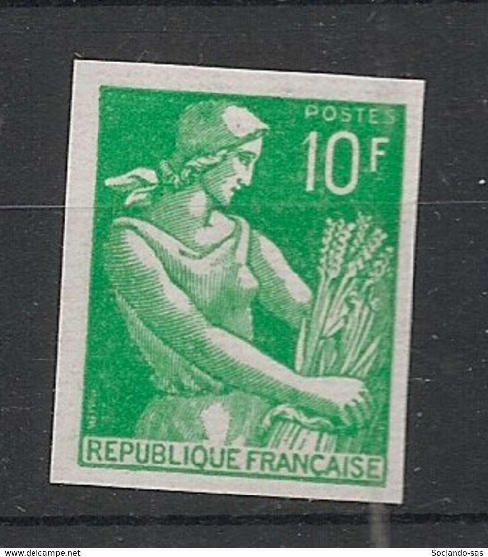 FRANCE - 1959 - N°YT. 1115Aa - Moissonneuse - Non Dentelé / Imperf. - Neuf Luxe ** / MNH / Postfrisch - 1951-1960