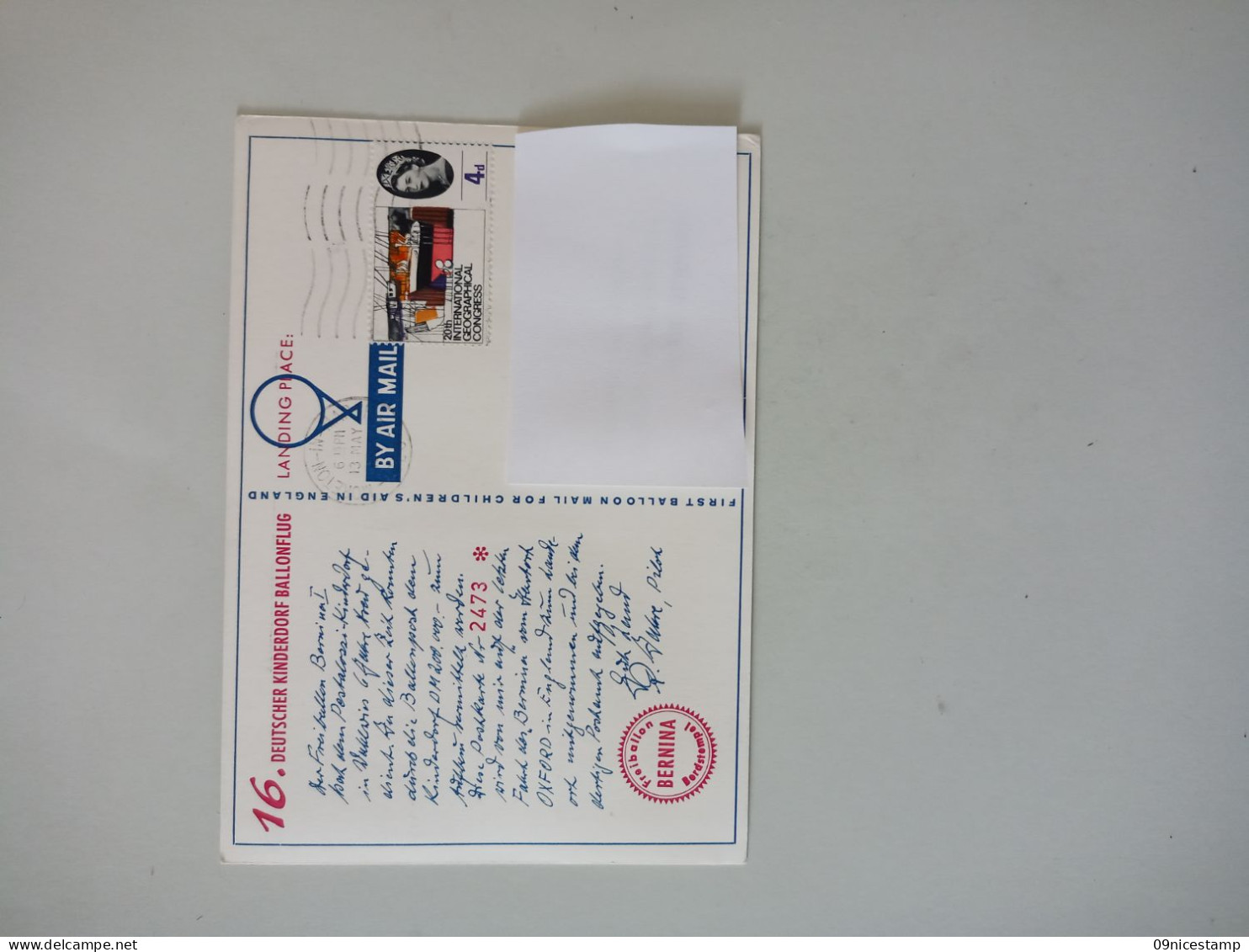 FDC Letter Great Britain (read Text) - 1952-1971 Pre-Decimale Uitgaves
