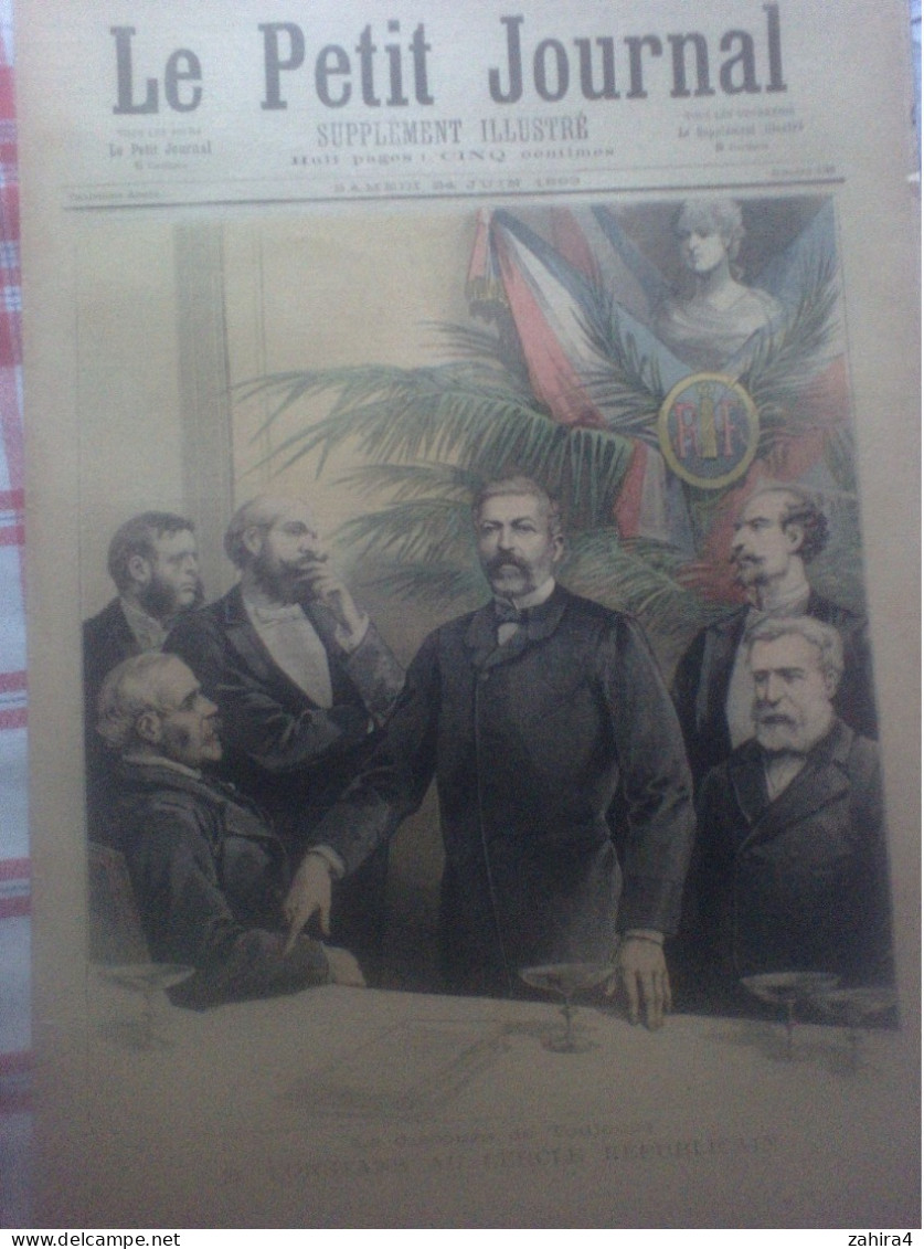 Le Petit Journal 135 Discours De Toulouse M Constans Cercle Républicain Incendie Hameau Poney Près Annecy La Muette Joly - Zeitschriften - Vor 1900