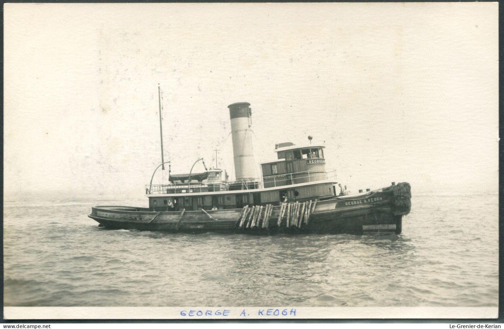 Boat - Tug  "George A. Keogh" - See 2 Scans - Remolcadores