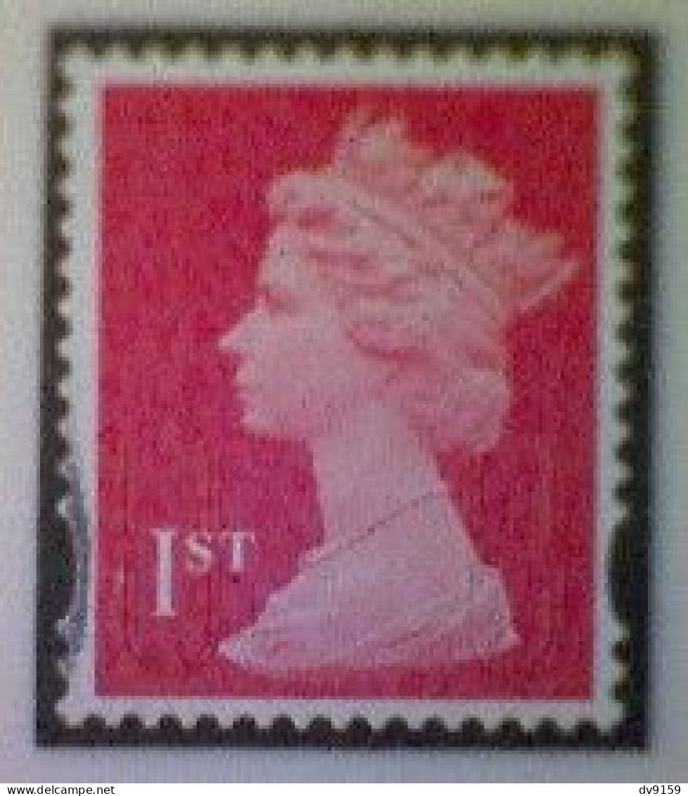 Great Britain, Scott #MH440, 2021, Used, Machin, 1st, Dark Red - Machin-Ausgaben