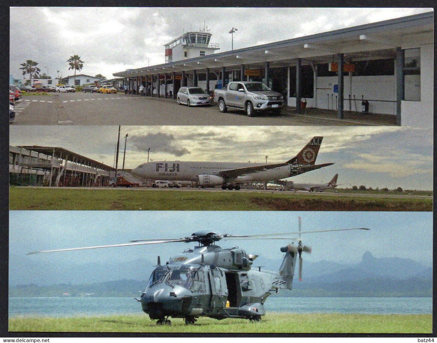 FIJI AIRPORT Viti Levu Island Nausori International Airport Suva Heliport (RNZAF NH90 Helicopter) - Vliegvelden