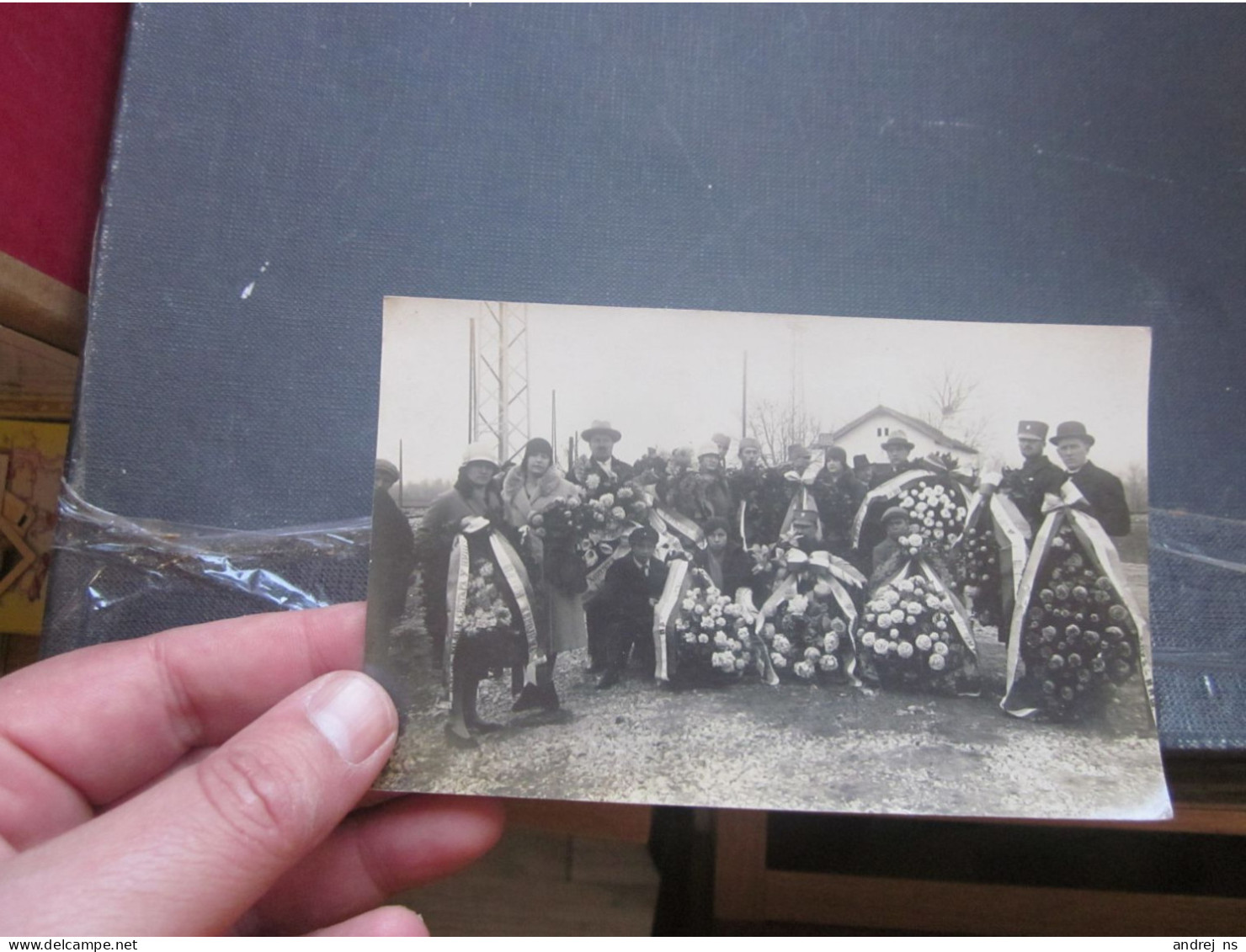 Beograd The Funeral Of A Famous Person, Probably A Military Person Foto Luka Bogdanovic Old Photo Postcards Kolo Srpskih - Serbien