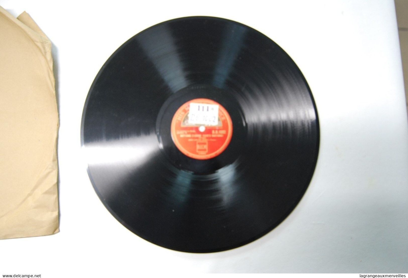 Di2 - Disque - His Masters Voice - Serenade - Gigli - Tenor - 78 Rpm - Gramophone Records