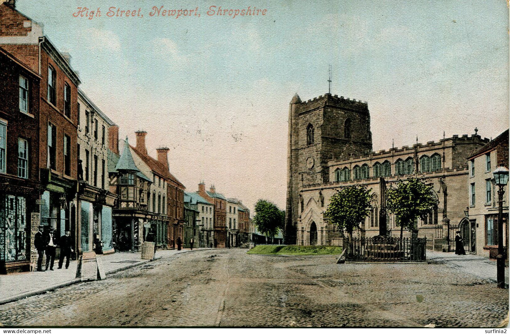 SHROPSHIRE - NEWPORT HIGH STREET 1907  Sh413 - Shropshire