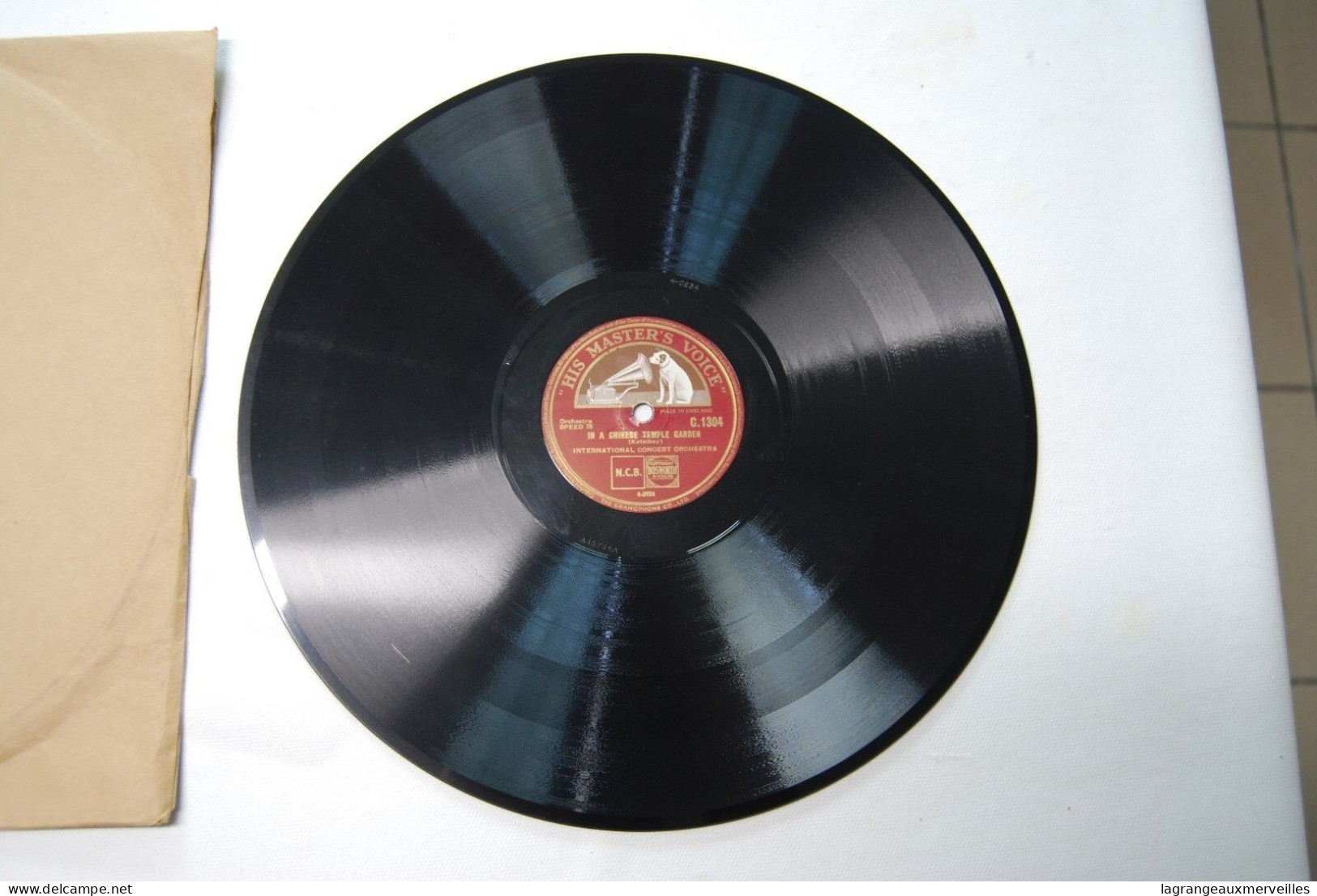 Di2 - Disque - His Masters Voice - Ketelbey - 78 T - Disques Pour Gramophone