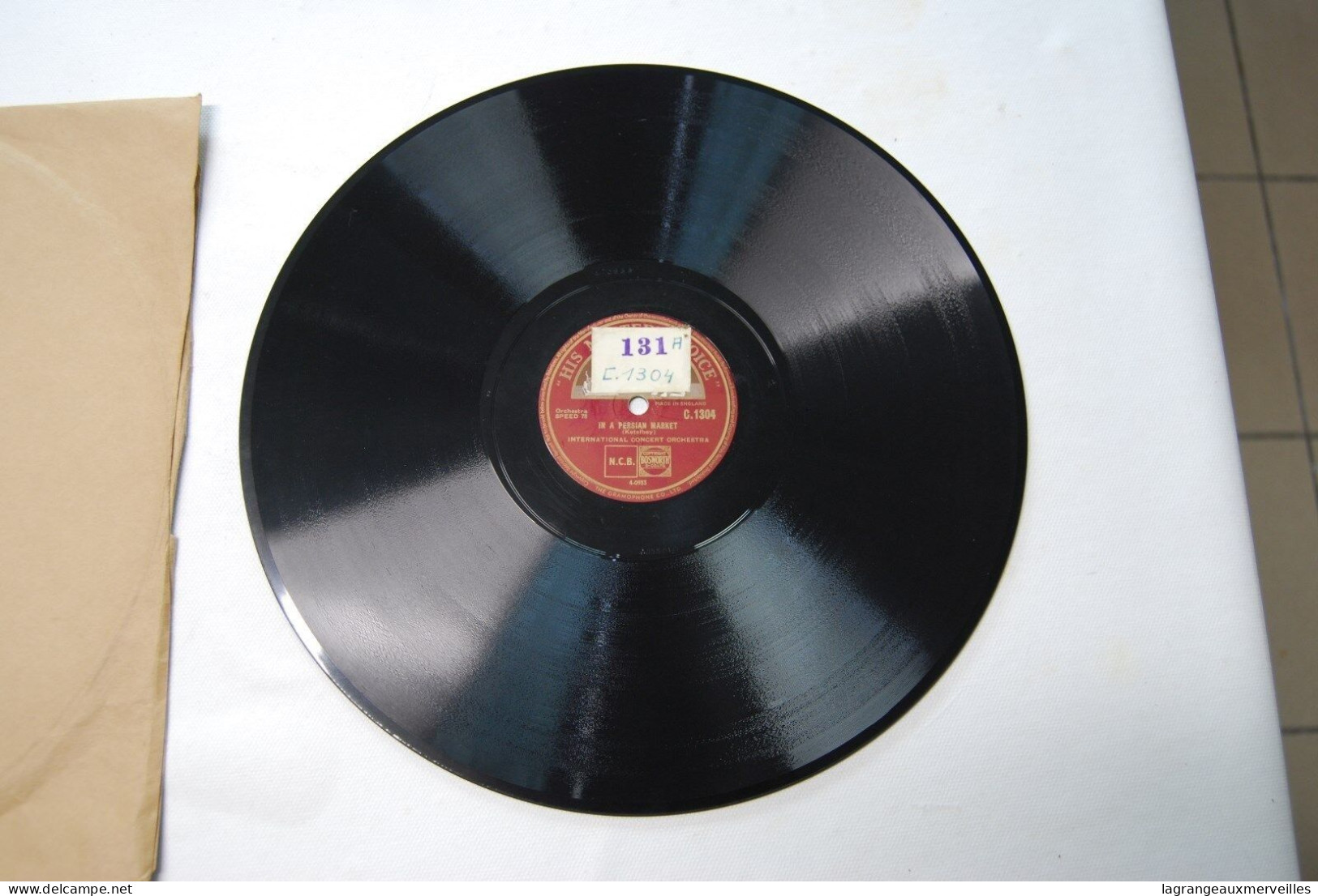 Di2 - Disque - His Masters Voice - Ketelbey - 78 G - Dischi Per Fonografi