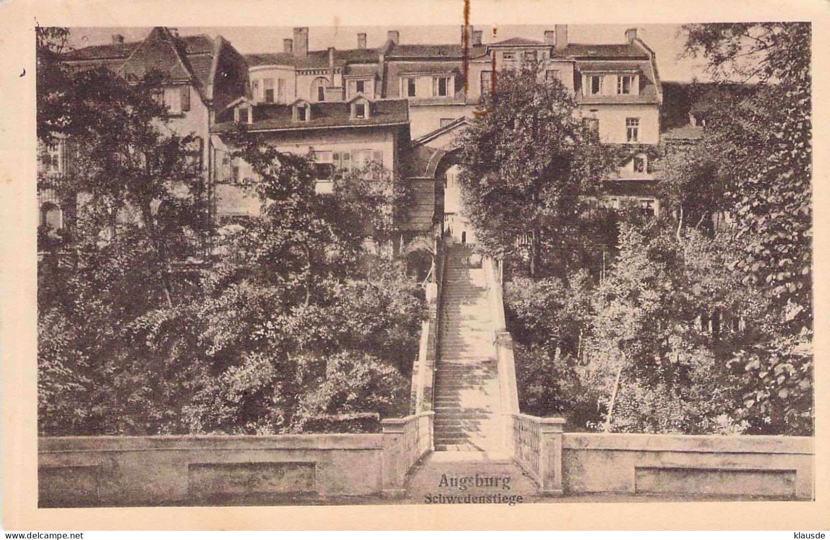 Augsburg - Schwedenstiege Gel.1919 - Augsburg