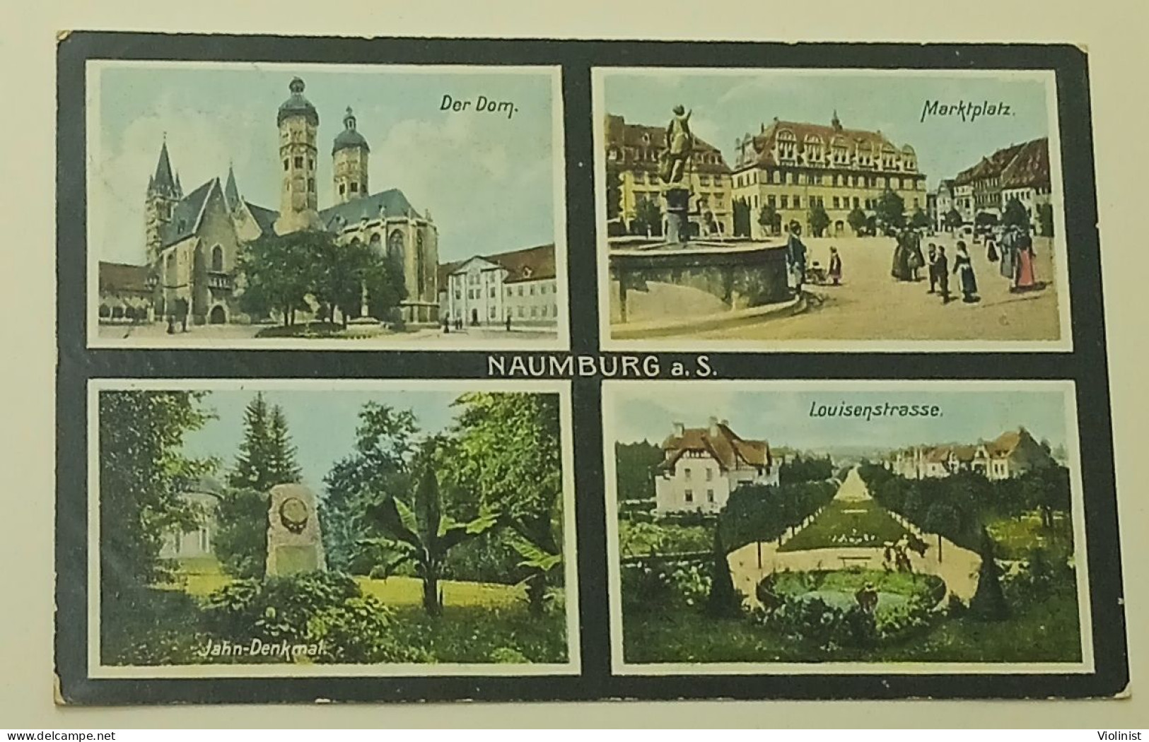 Germany-NAUMBURG A.S.-postcard Sent In 1909. - Naumburg (Saale)