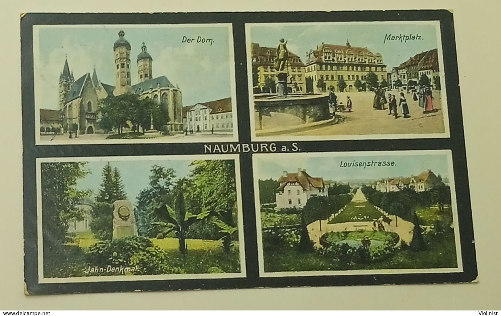 Germany-NAUMBURG A.S.-postcard Sent In 1909. - Naumburg (Saale)