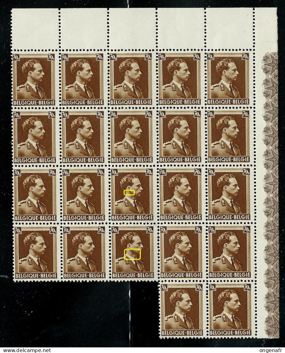 N° 427 - 427 A  + Var. Luppi Et COB ( V3)  Soit 47 Timbres - ** - - 1936-1957 Open Collar