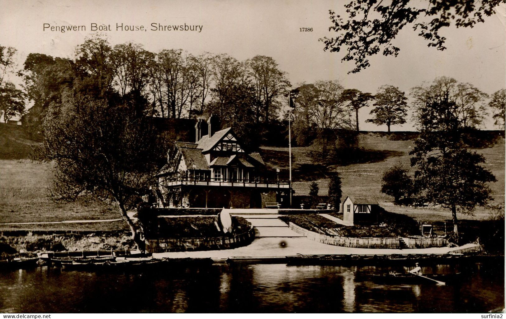 SHROPSHIRE - SHREWSBURY - PENGWERN BOAT HOUSE RP  Sh416 - Shropshire