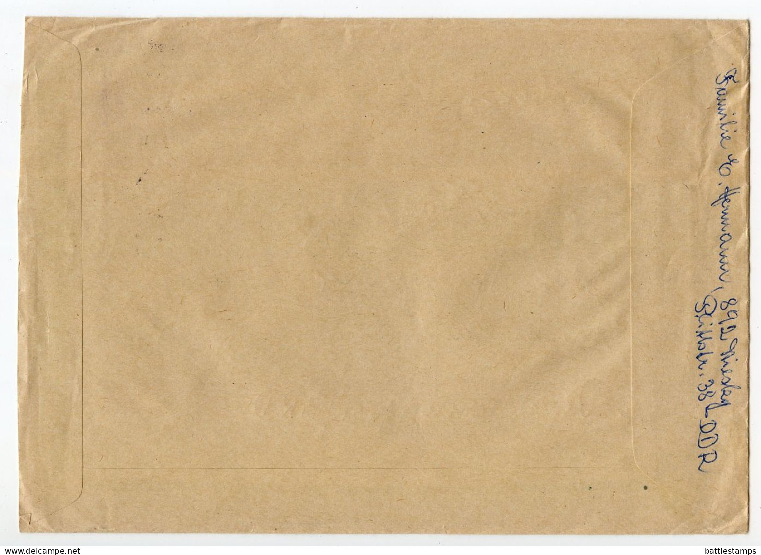 Germany East 1979 Registered Cover; Niesky To Vienenburg; Stamps - 30pf. Halle (Saale) & 1m. Soviet War Memorial - Cartas & Documentos