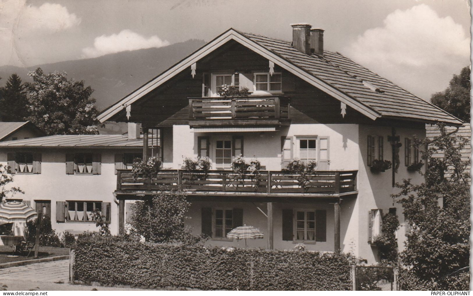 8103 OBERAMMERGAU, Haus Georg Fichtl, 1960, Passende Frankatur - Oberammergau