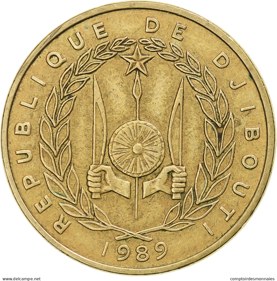 Djibouti, 500 Francs, 1989 - Dschibuti