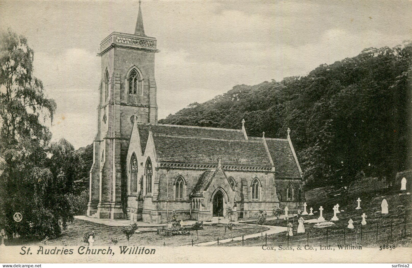 SOMERSET - WILLITON - ST AUDRIES CHURCH Som735 - Sonstige & Ohne Zuordnung