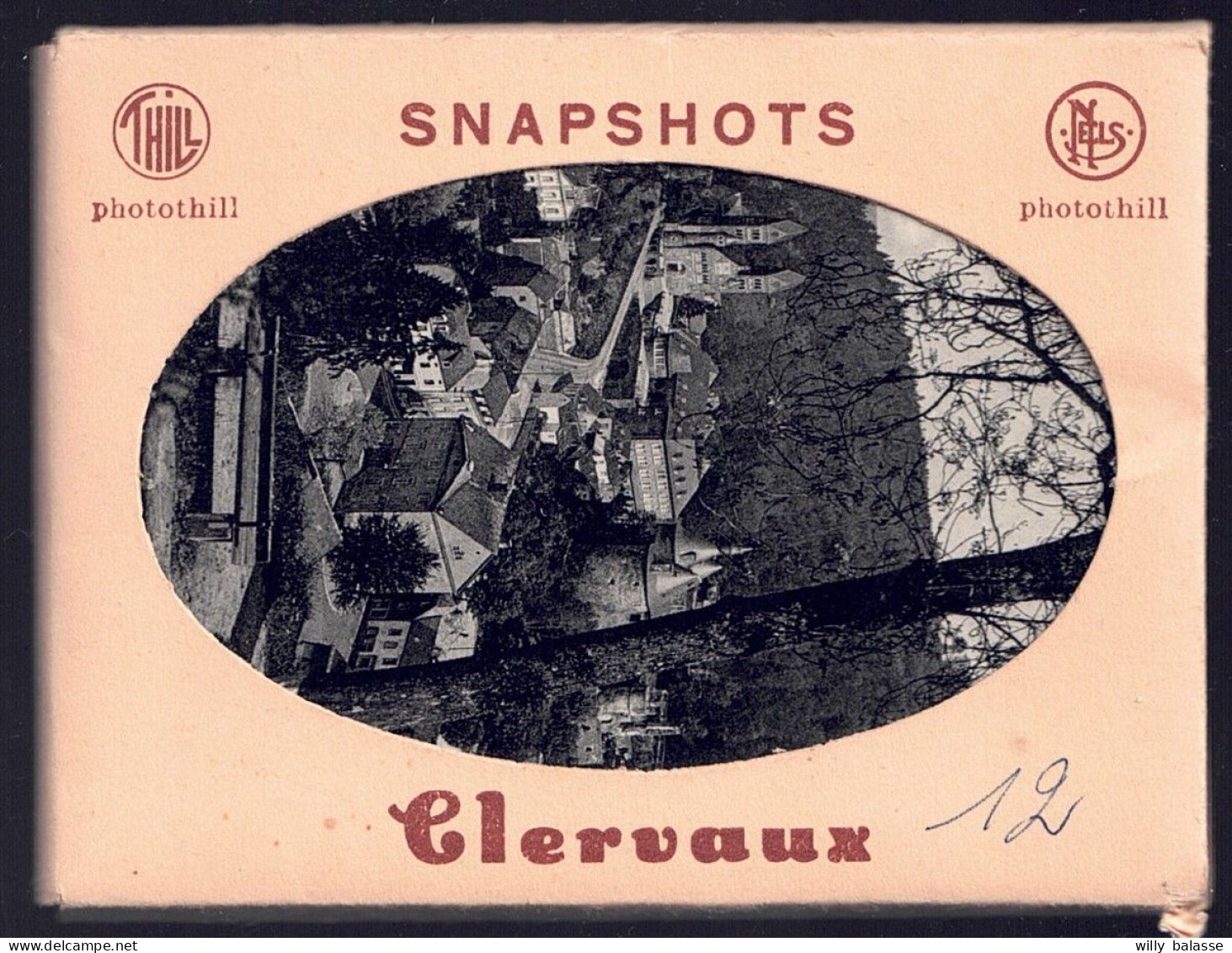 +++ Lot De 10 Petites Cartes Photos - Snapshots - Luxembourg - CLERVAUX   // - Clervaux