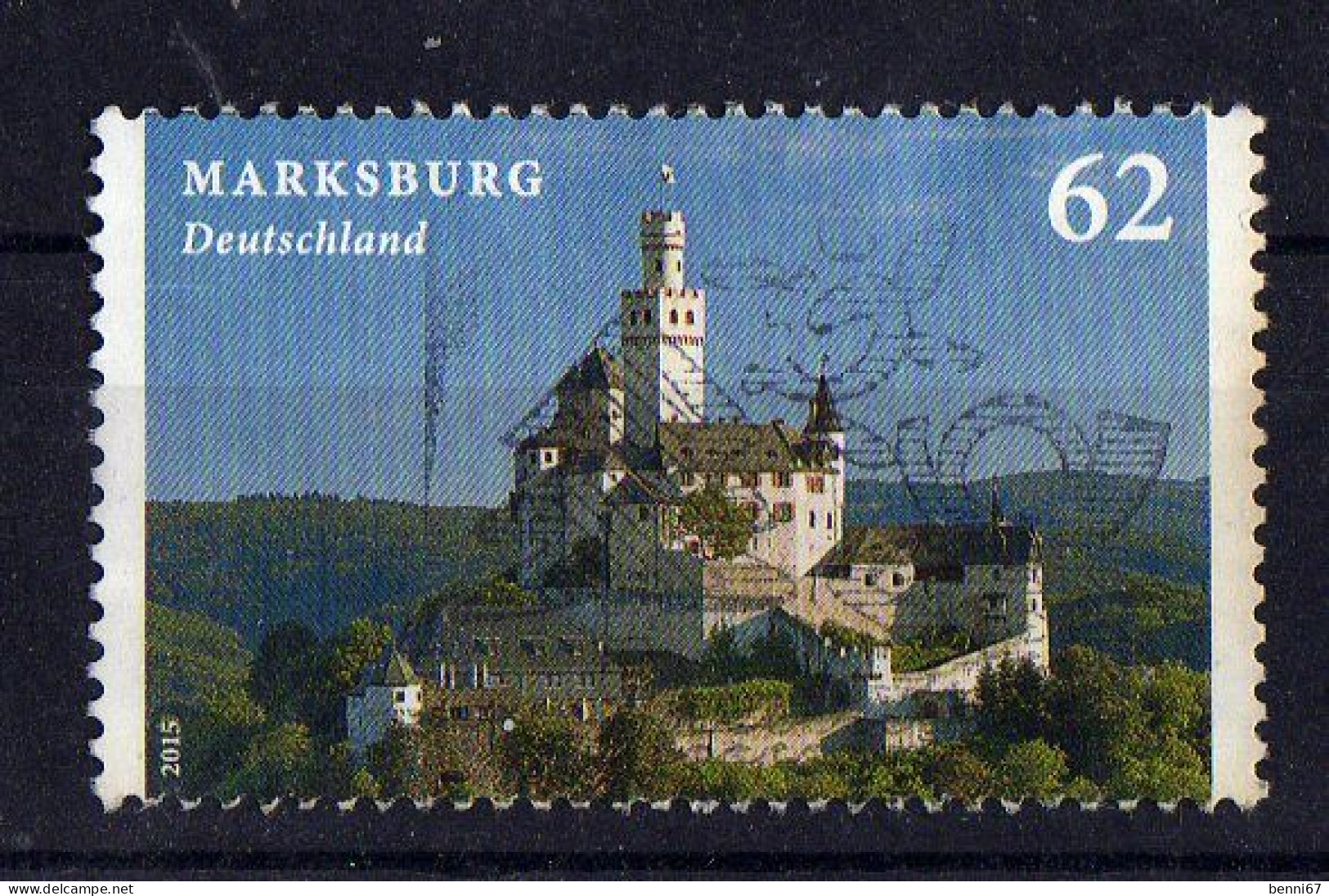 ALLEMAGNE Deutschland Germany 2015 Marksburg Obl - Used Stamps