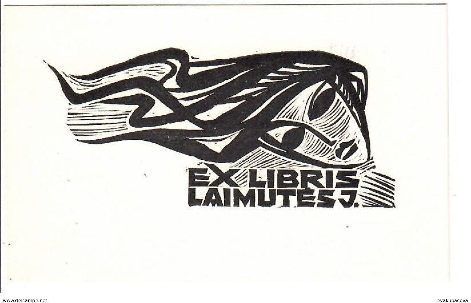 Ex Libris.90mmx70mm. - Ex-libris