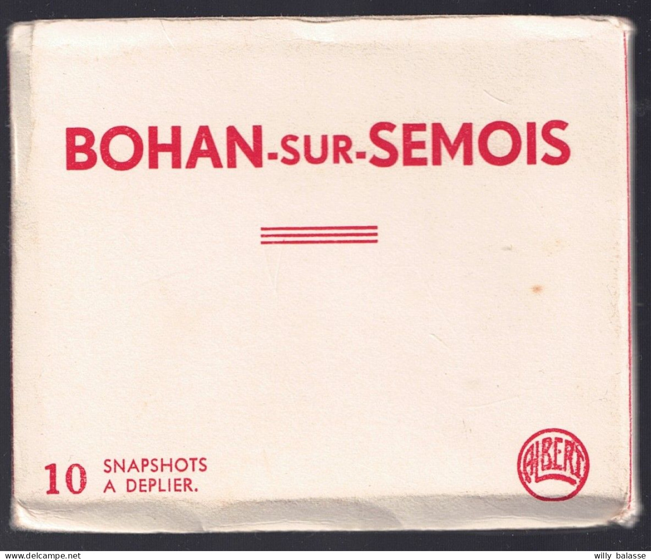 +++ Lot De 10 Petites Cartes - Snapshots - BOHAN Sur SEMOIS   // - Vresse-sur-Semois