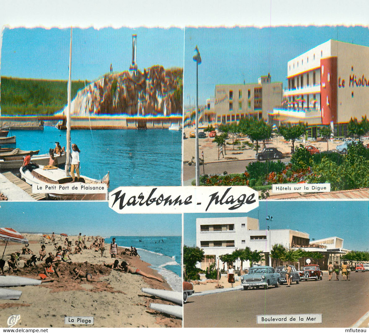 11* NARBONNE PLAGE  Multivues (CPSM 10,5x15cm)   RL16,0520 - Narbonne