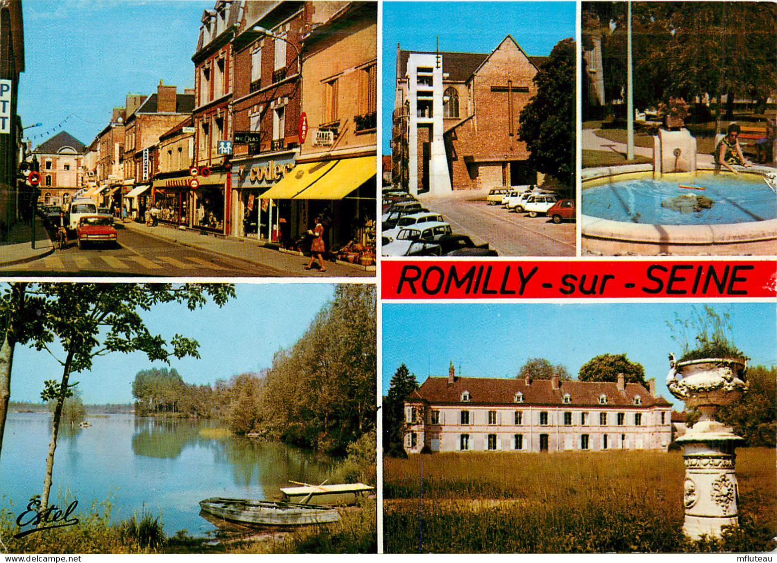 10* ROMILLY S/SEINE   Multivues  (CPM 10,5x15cm)          RL16,0503 - Romilly-sur-Seine