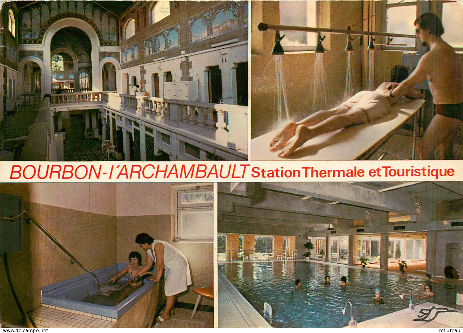 03* BOURBON L ARCHAMBAULT     Thermes  Multivues  (CPM 10,5x15cm)      RL16,0107 - Bourbon L'Archambault